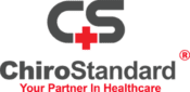A black and red logo for prostander